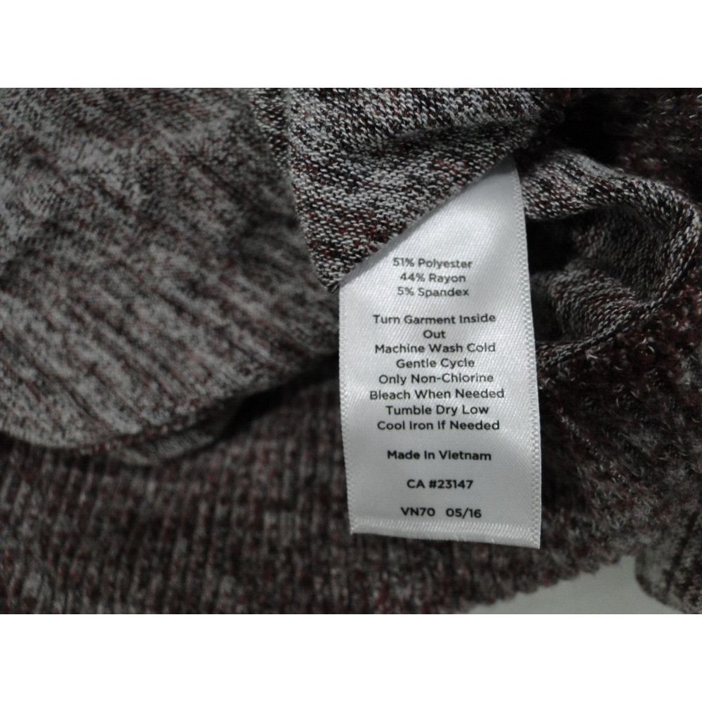 Talbots Light Soft Cowl Neck Tunic Sweater Purple Women's Plus Size 1X - Picture 7 of 8